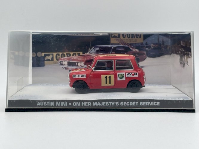 Austin Mini Au Service Secret De Sa Majesté James Bond 1/43