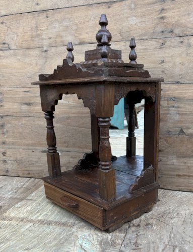 Autel en teck massif