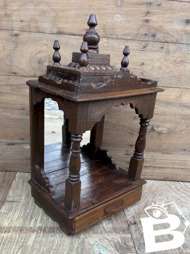 Autel en teck massif