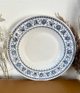 Authenticité - Assiette creuse à ailes SYRA - 24 cm - Sarreguemines