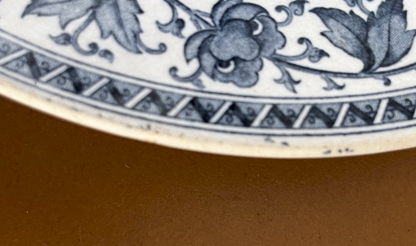 Authenticité - Assiette creuse à ailes SYRA - 24 cm - Sarreguemines