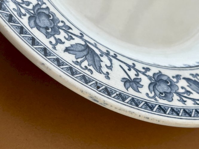 Authenticité - Assiette creuse à ailes SYRA - 24 cm - Sarreguemines