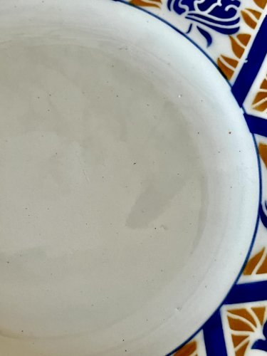 Authenticité - Lot n° 1 - 4 assiettes à dessert Canada - Moulin des Loups - Hamage - Orchies 