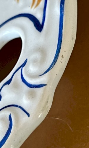 Authenticité - Lot n° 2 - Plat à tarte Canada - 28 cm - Moulin des loups - Hamage - Orchies