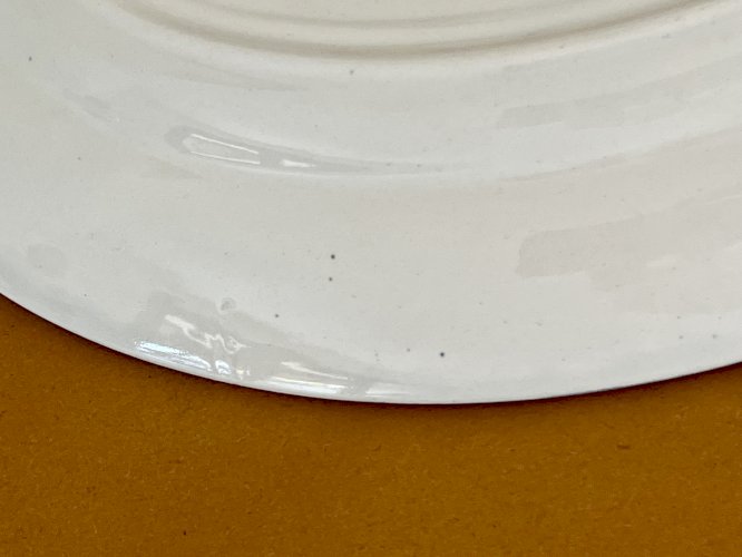 Authenticité - Lot n° 2 - Ravier Mary Lou - 26,5 cm - Digoin Sarreguemines