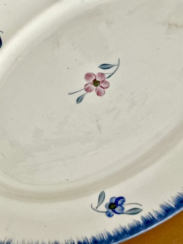 Authenticité - Lot n° 2 - Ravier Mary Lou - 26,5 cm - Digoin Sarreguemines