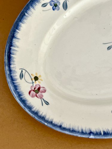 Authenticité - Lot n° 2 - Ravier Mary Lou - 26,5 cm - Digoin Sarreguemines