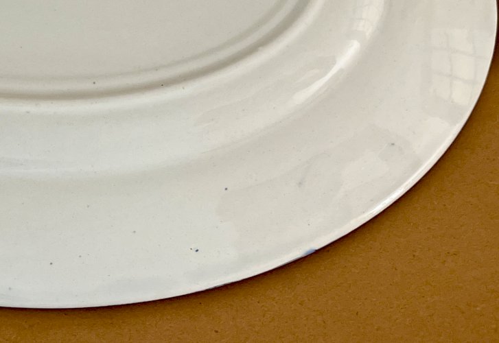 Authenticité - Lot n° 2 - Ravier Mary Lou - 26,5 cm - Digoin Sarreguemines