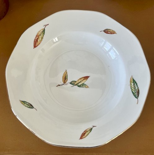 Authenticité - Lot n°2 - 6 assiettes creuses Nemours - 22,8 cm - Digoin Sarreguemines