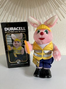 AV7⚜️ Promotional Cuddle Toy The Bunny Duracell Electrician Electric