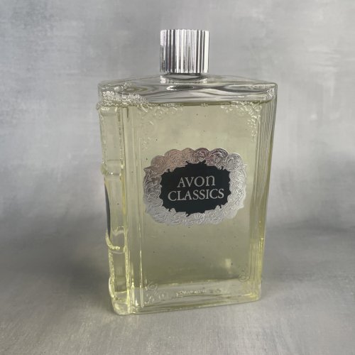 AVON flacon bouteille de collection BOOK CLASSICS TRIBUTE  6 fl oz plein