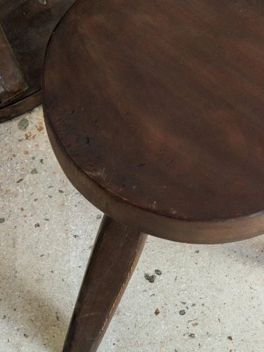 Axel, le tabouret bas en teck N°485