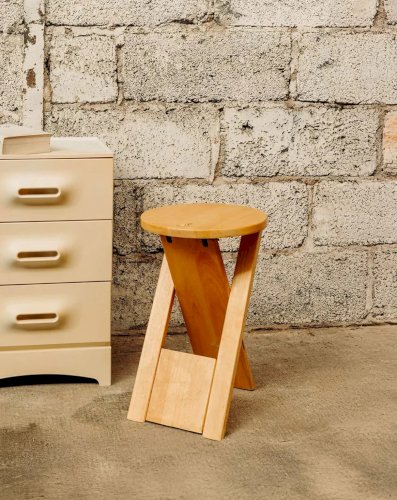 Axel, le tabouret en bois N°371