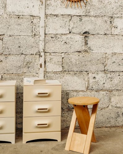 Axel, le tabouret en bois N°371