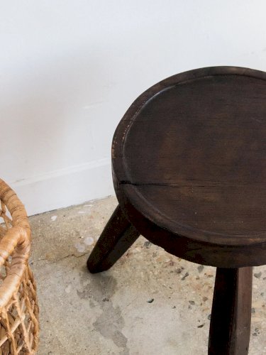 Axel, le tabouret en teck N°487