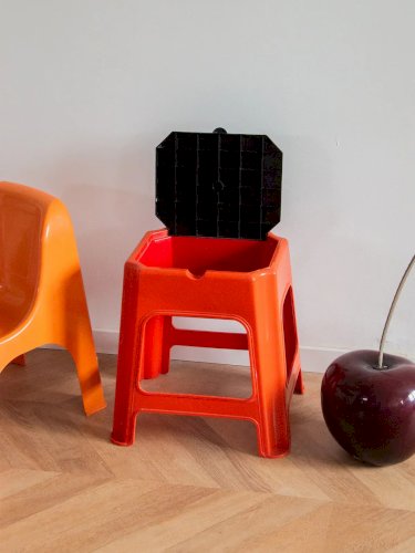 Axel, le tabouret orange N°512
