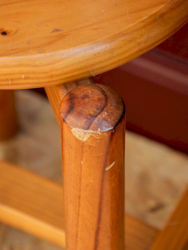 Axel, le tabouret rond en bois N°446