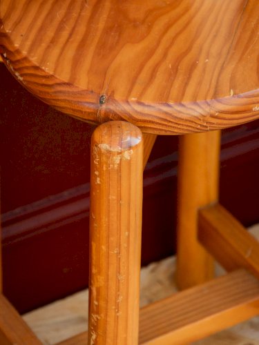 Axel, le tabouret rond en bois N°446