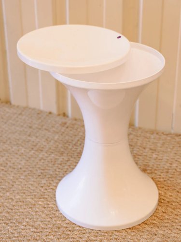 Axel, le tabouret tam-tam blanc N°520