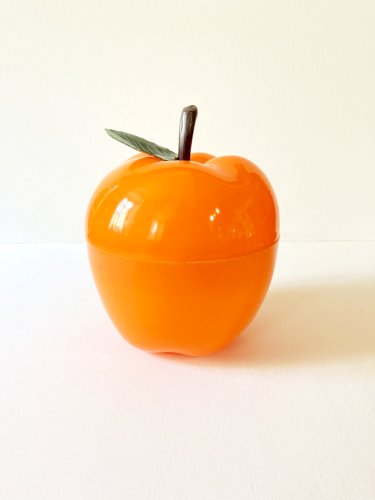 Bac à glaçon pomme orange, années 1970
