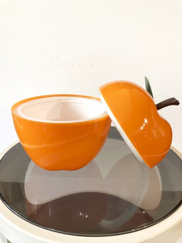 Bac à glaçon pomme orange, années 1970