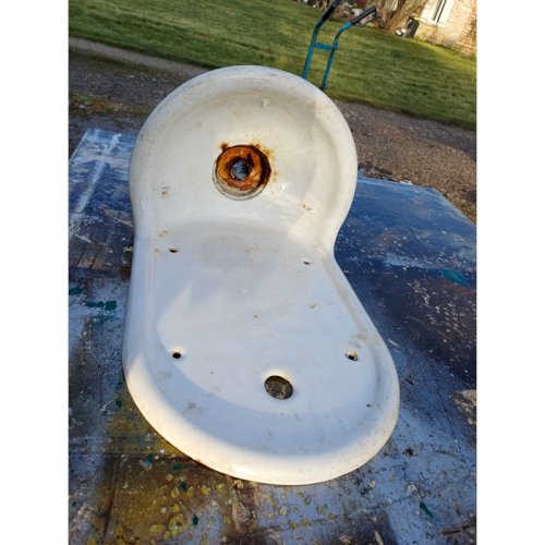 Bac évier en Fonte émaillé