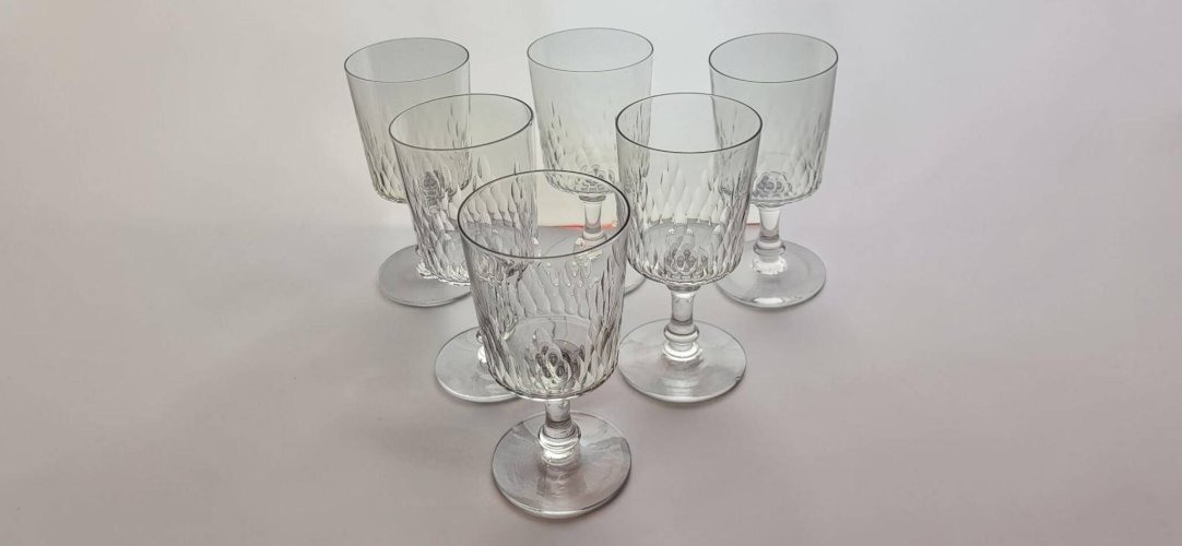 Baccarat — 6 verres à eau Modèle Richelieu Champigny