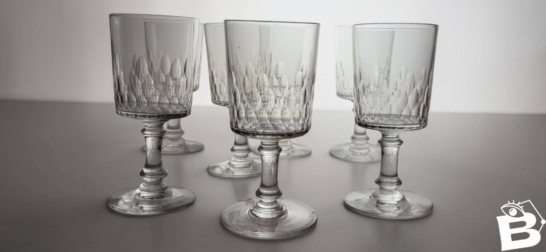 Baccarat - 7 verres à vin modèle Champigny Richelieu
