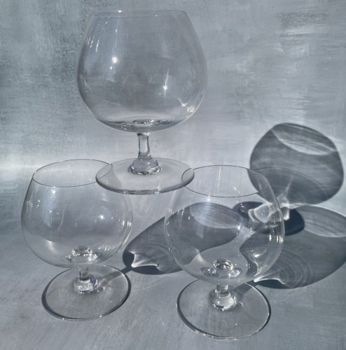 BACCARAT Perfection 3 verre à pied de dégustation cognac en cristal medium