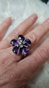 (A Part Ring) - Rhinestone Ring