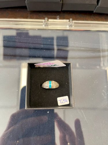 Bague argent taille 54