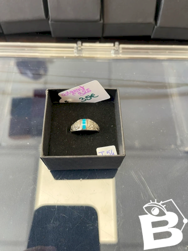 Bague argent taille 54