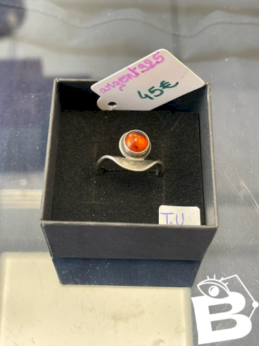 Bague argent taille réglable