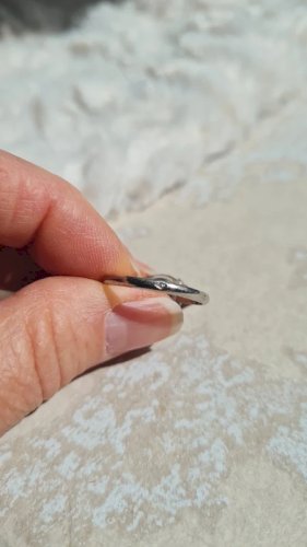 Bague Art Deco en  argent avec marcassites et agate
