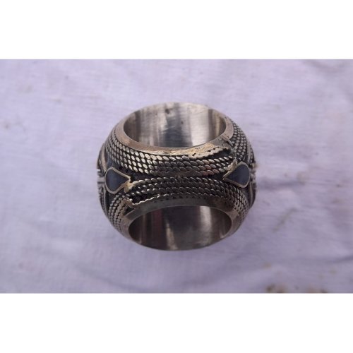 Bague Cachet Argent et Lapis-Azuli Chine 19 ème