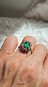 Bague Christian Dior vintage - Bague fantaisie Dior