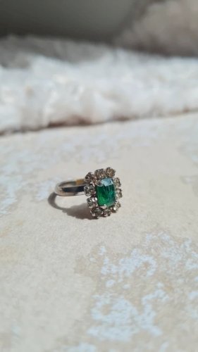 Bague Christian Dior vintage - Bague fantaisie Dior