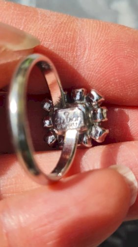 Bague Christian Dior vintage - Bague fantaisie Dior