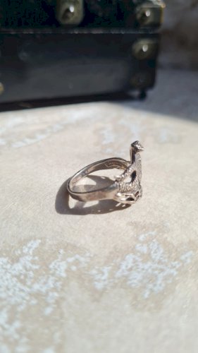 Bague Cobra en argent  vintage