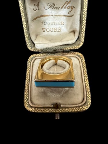 Bague design vers 1970/ 1980 contemporaine moderne vintage Taille 52,5 FR