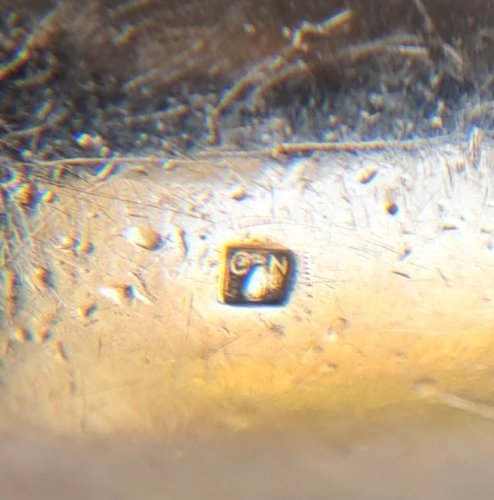 Bague en argent avec brillants et saphir bleu - bague vermeil