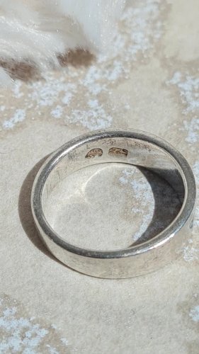 Bague en argent lézard
