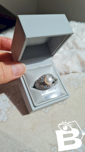 Bague Maty 925 et perle de culture
