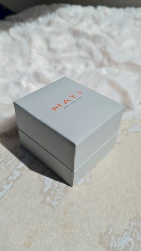 Bague Maty plaqué or et zirconium