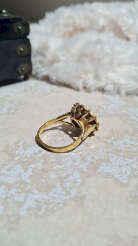 Bague Napoléon III plaqué or