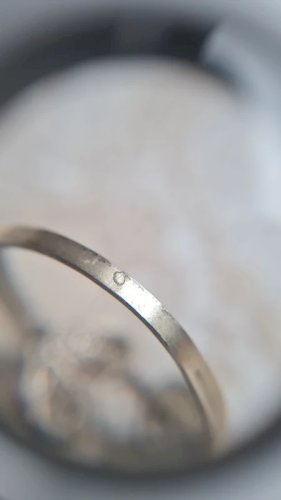 Bague tunisienne en argent filigrane année 20