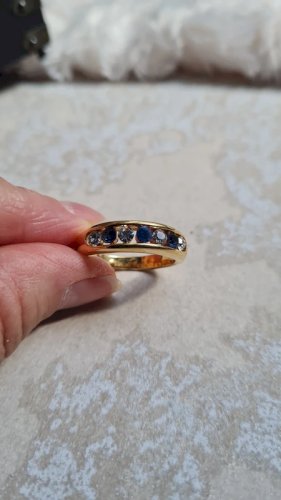 Bague Yves Rocher avec strass taille 19,5