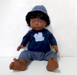 realistic 42 cm doll baby bather Berenguer style