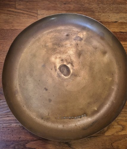 Balance à cadran Salter modèle 50T Spring balance avec plateau laiton - Années 50