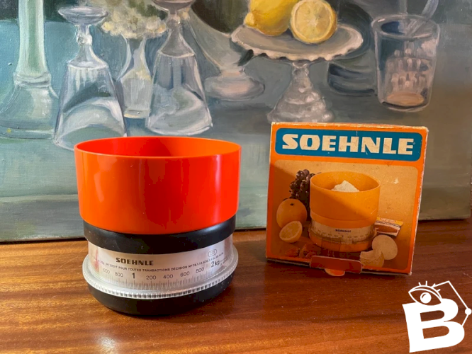 Balance de cuisine vintage Soehnle space age - Design Rido Busse